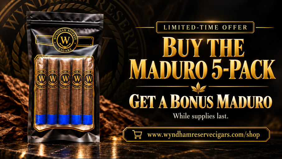 Buy the Maduro 5-Pack, get a bonus Maduro. While supplies last.